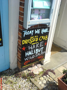 Burnham Market Fish Shop Sign