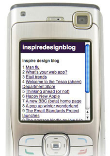 Our blog on mobile Our blog on mobile